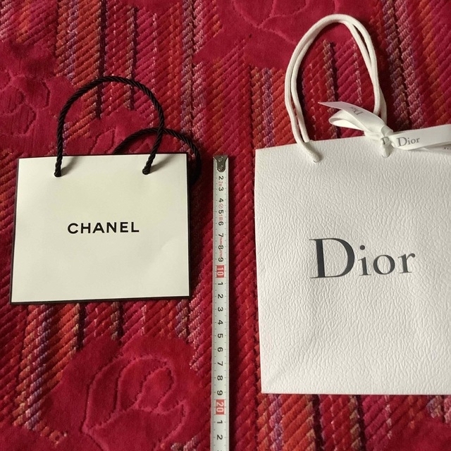 CHANEL(シャネル)のブランドショッパー　CHANEL DIOR２枚セット レディースのバッグ(ショップ袋)の商品写真