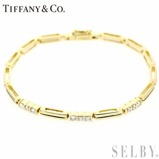 Tiffany & Co. - ティファニー K18YG ダイヤモンド ブレスレット