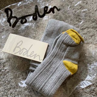 ボーデン(Boden)の新品未使用　mini Borden タイツ　12-18m(靴下/タイツ)