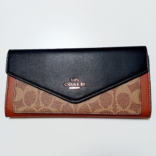 コーチ(COACH)のCOACH 財布 レディース 長財布 レザー シグネチャー(財布)