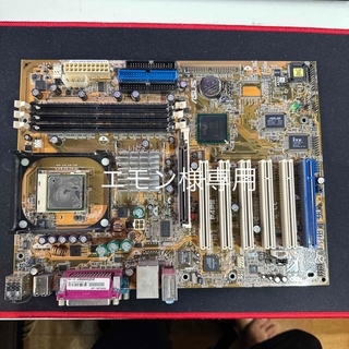 エイスース(ASUS)のASUS P4PE マザーボード　CPU Pentium4 2.4GHZ(PCパーツ)
