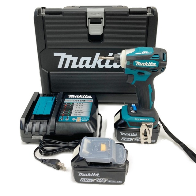 Makita(マキタ)の〇〇MAKITA マキタ 充電式 インパクトドライバ 18V 6.0Ah TD172D グリーン ※若干の軸ブレ有 インテリア/住まい/日用品の文房具(その他)の商品写真