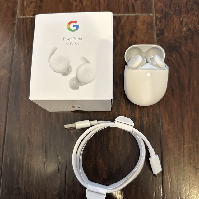 Google PIXEL BUDS A-SERIES CLEARLY WHITE