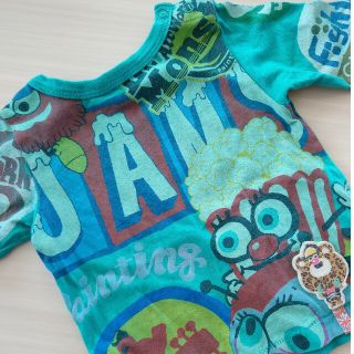 ジャム(JAM)のジャム　五分丈　Tシャツ　80(Ｔシャツ)