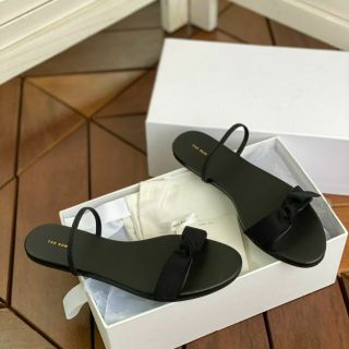 正規品☆THE ROW リボン スリングバックサンダル-