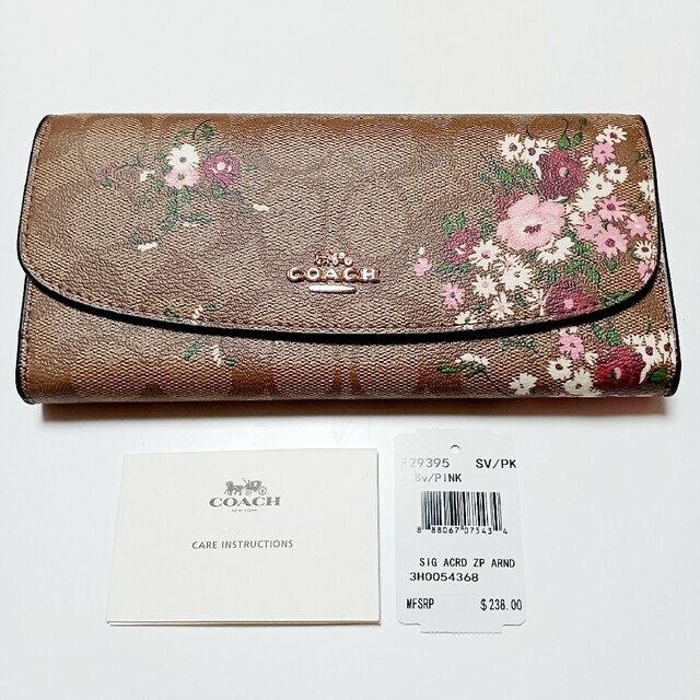 COACH - COACH 長財布 レディース フラワー柄 ウォレットの通販 by に