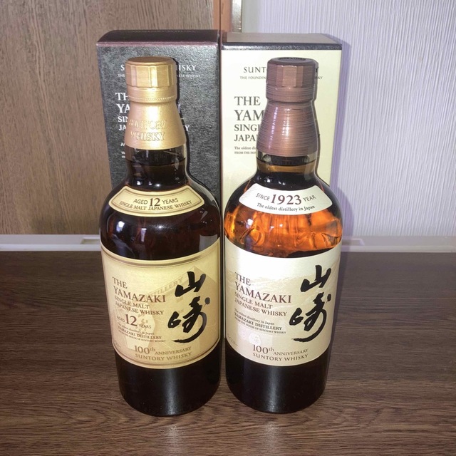 ショッピング値下 山崎NA 山崎12年 100周年記念ラベルセット 17000円