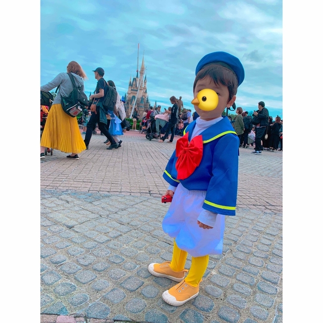 東京ディズニーリゾート公式　ドナルド　コスチューム　90㎝　ハロウィン　コスプレ