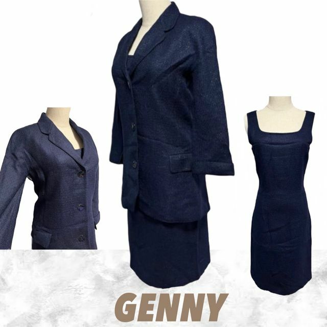 Genny - GENNY フォーマル セットアップ ノースリーブワンピースの通販 ...