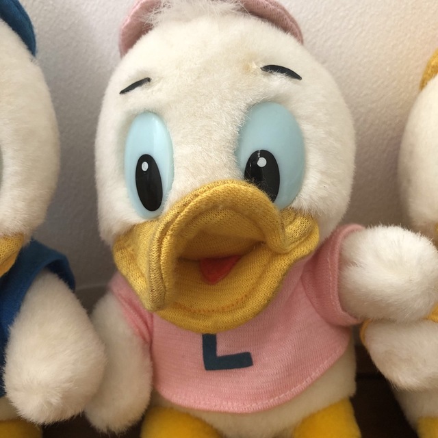 Disney(ディズニー)の●ディズニー レトロ ヒューイ デューイ ルーイ ぬいぐるみ エンタメ/ホビーのおもちゃ/ぬいぐるみ(ぬいぐるみ)の商品写真