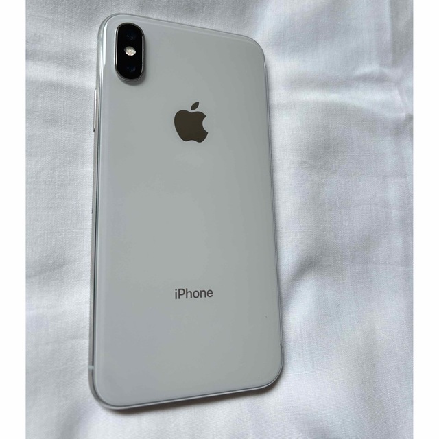 iPhone X Silver 64g SIMフリー　ジャンク品