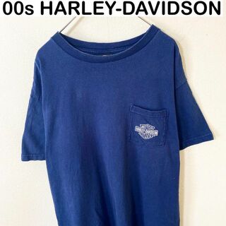 ハーレーダビッドソン(Harley Davidson)のUSA製　00s HARLEY-DAVIDSON ハーレー　Tシャツ　古着(Tシャツ/カットソー(半袖/袖なし))