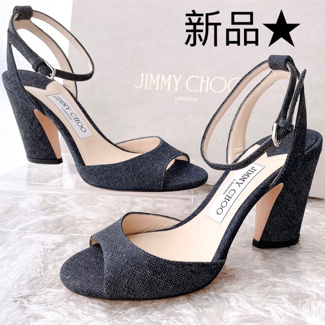 JIMMY CHOO ジミーチュウ ストラップ サンダル パンプス オープントゥ