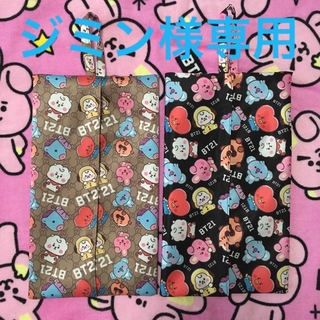 ジミン様専用　bt21柄　ティッシュケース(その他)