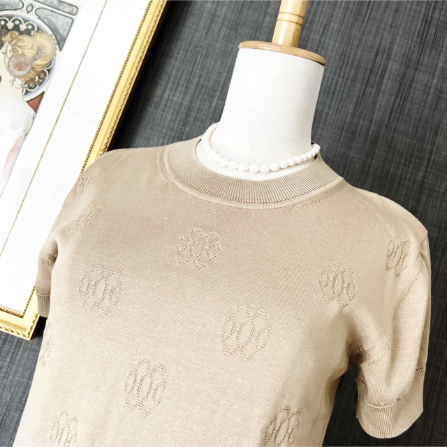 Hermes - 新品 HERMESエルメス 2021ニット スリーブ リフト シルク