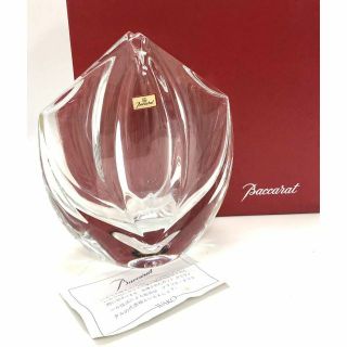 美品】baccarat リゴット ジベルニー 花瓶-