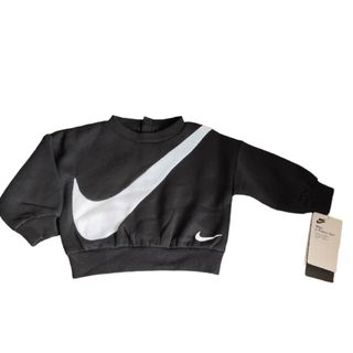 ナイキ(NIKE)の未使用 正規品 ナイキ NIKE トレーナー スウェット 裏起毛 キッズ 12M(トレーナー)