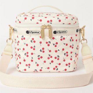 レスポートサック(LeSportsac)の神崎恵コラボ　レスポ　VANITY SHOULDER BAGさくらんぼ　キルト(ショルダーバッグ)