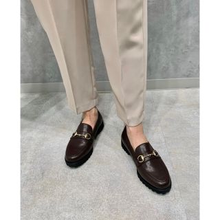 green label relaxingビットローファー レインシューズ