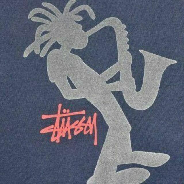 【USA製☆希少カラー】90s OLD STUSSY　シャドーマン スウェット