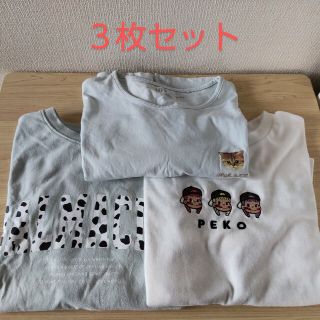 キッズ 女の子 Ｔシャツ 160cm ３枚セット(Tシャツ/カットソー)