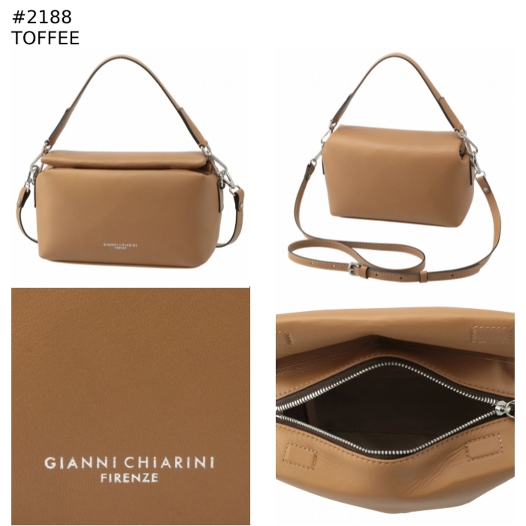 GIANNI CHIARINI(ジャンニキャリーニ)のジャンニ キアリーニ GIANNI CHIARINI ショルダーバッグ ヴァレンティーナ クロスボディバッグ 10210 SOL  レディースのバッグ(ハンドバッグ)の商品写真