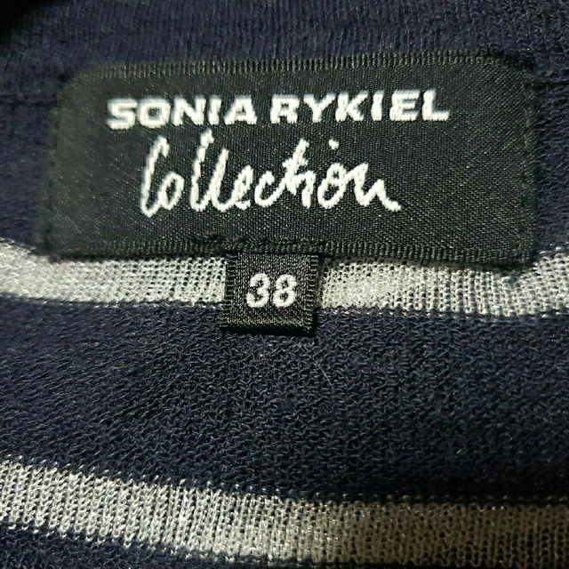 SONIA RYKIEL ラメボーダーセーター