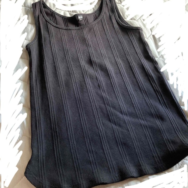 UNIQLO - 送料込*未使用 ユニクロ*リブタンクトップの通販 by うさこ