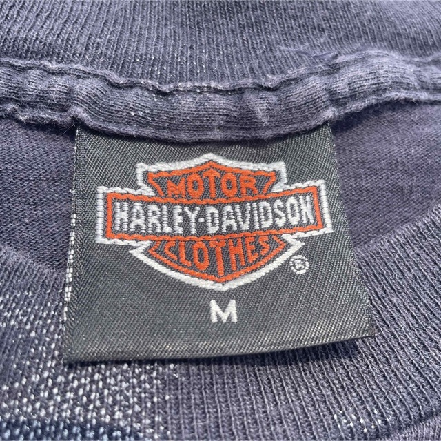 【vintage】90s HARLEY DAVIDSON Tシャツ　両面　総柄 4