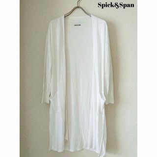 スピックアンドスパン(Spick & Span)の【Spick&Span】イタリーヤーンロングボレロカーディガン(カーディガン)