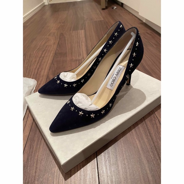 【再値下げ】ジミーチュウ☆JIMMY CHOO☆パンプス☆ブラック☆スター☆36