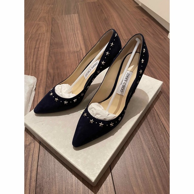 【再値下げ】ジミーチュウ☆JIMMY CHOO☆パンプス☆ブラック☆スター☆36