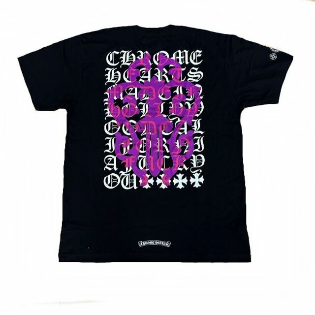 クロムハーツ/Tシャツ/ダガーアイチャート/黒/2023/#L【SA7360】-