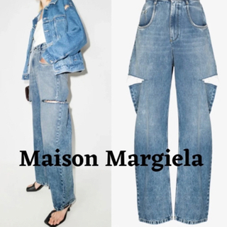 Maison Martin Margiela - Maison Margiela マルジェラ デニム スラッシュディテール