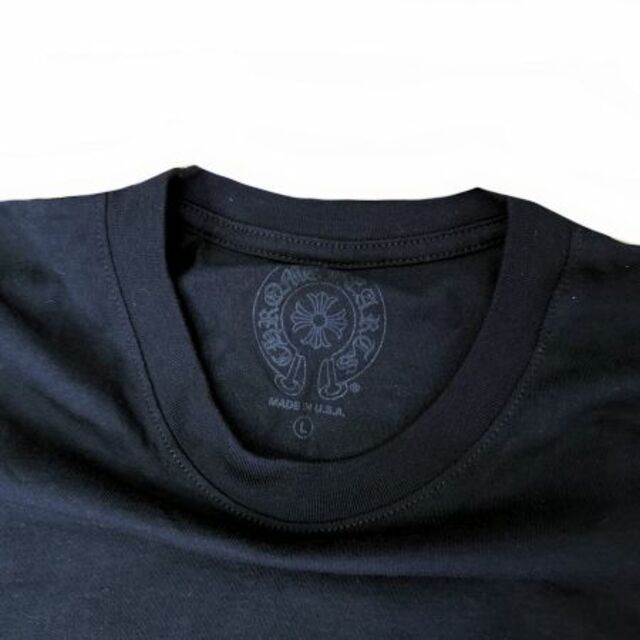 Chrome Hearts(クロムハーツ)のクロムハーツ/ロンT/ダガーアイチャート/黒/2023/#L 【SA7361】 メンズのトップス(Tシャツ/カットソー(七分/長袖))の商品写真