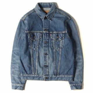 ヒステリックグラマー(HYSTERIC GLAMOUR)のHYSTERIC GLAMOUR ヒステリックグラマー ジャケット サイズ:S 3rd タイプ 13oz セルビッジ デニム トラッカージャケット 02203AB12 アウター ブルゾン サード Gジャン ライトインディゴブルー 日本製 ブランド 【メンズ】【中古】(Gジャン/デニムジャケット)