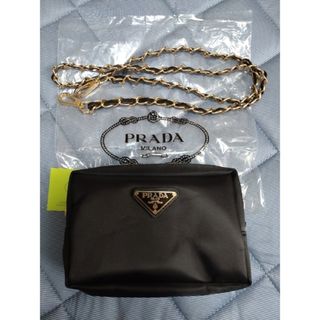 【新品未使用】PRADA  プラダノベルティショルダーバック　ブラック