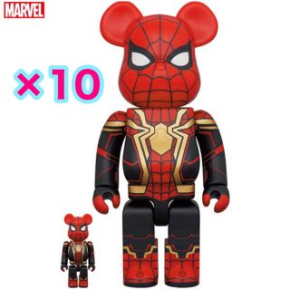 ベアブリック(BE@RBRICK)のBE@RBRICK SPIDER-MAN INTEGRATED 100%400%(フィギュア)