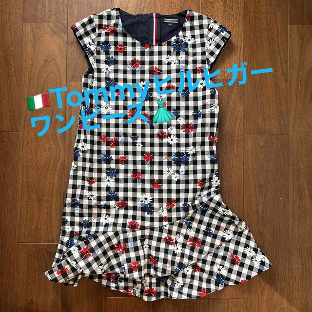 TOMMY HILFIGER(トミーヒルフィガー)の🇮🇹Tommyヒルヒガー　ワンピース👗 キッズ/ベビー/マタニティのキッズ服女の子用(90cm~)(ワンピース)の商品写真