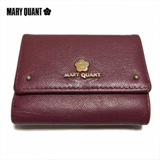 マリークワント(MARY QUANT)のMARY QUANT マリークワント コインケース ワインレッド レディース(コインケース)