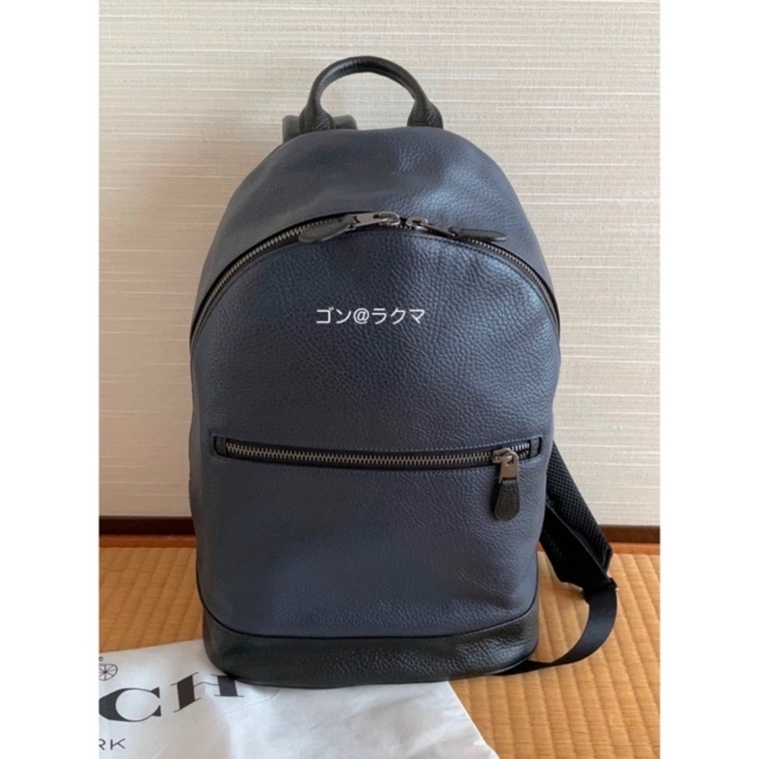 コーチ COACH  バックパック リュック  F72510 ネイビー 美品