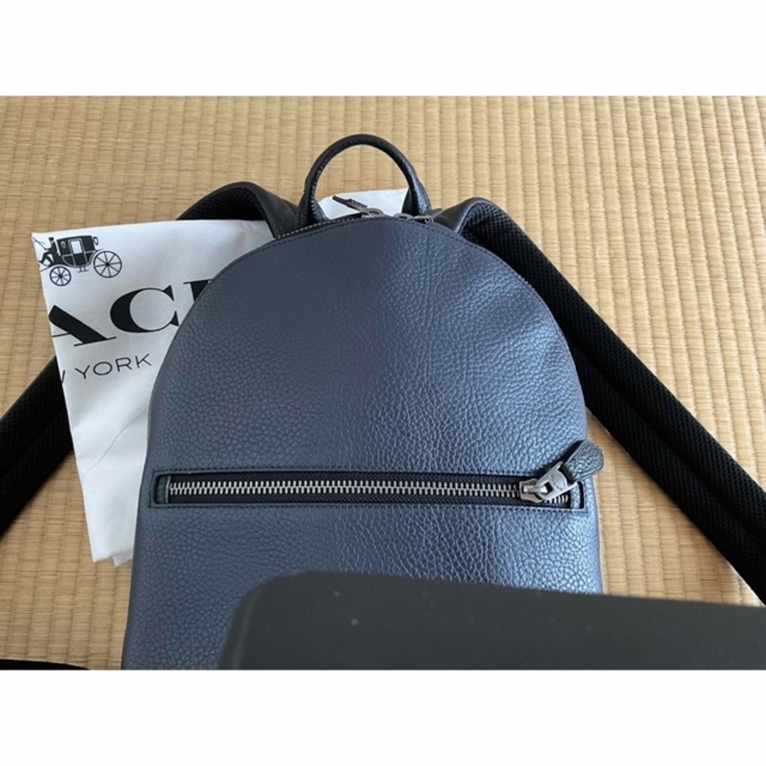 コーチ COACH  バックパック リュック  F72510 ネイビー 美品