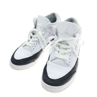 ナイキ(NIKE)の〇〇NIKE ナイキ スニーカー AIR JORDAN 3 RETRO SP NIKE×Fragment Design 28.5cm DA3595-100 ホワイト×ブラック(スニーカー)