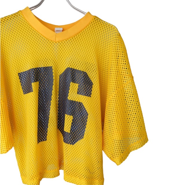 Reebok Team Uniforms Yellow Mesh Tee 1