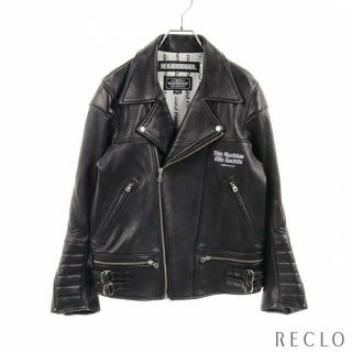 NEIGHBORHOOD ネイバーフッド 21SS RIDERS CR-JKT ペイズリー ベロア ダブルライダースジャケット ブラック 211AQNH-JKM06