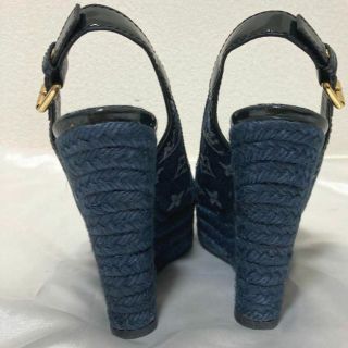 LOUIS VUITTON - 美品 ルイヴィトン サンダル ウェッジソール