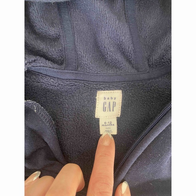 babyGAP baby GAP 裏起毛パーカー カーディガン くま 70cmの通販 by ♡yun ベビーギャップ くま耳カーディガン 6-12month 70cm