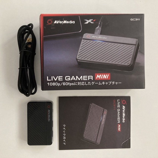 AVerMedia ゲームキャプチャーボックス HDMI ゲーム実況 配信 スマホ/家電/カメラのPC/タブレット(PC周辺機器)の商品写真