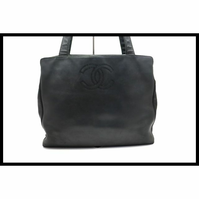 2022新生活 CHANEL 6番台 デカココ ショルダーバッグ■05hm11471-1K