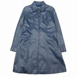 ベティーズブルー(BETTY'S BLUE)のベティーズブルー BETTY'S BLUE カウレザー コート ミドル丈 牛革(その他)